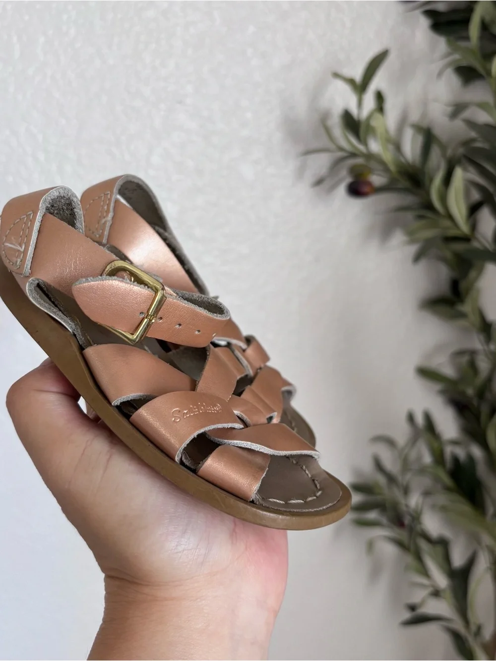 Rose Gold Salt Water Sandals
